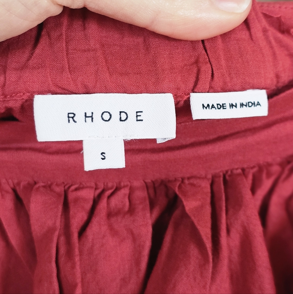 RHODE Romeo Tiered Ruffle Skirt - Picture 7 of 11